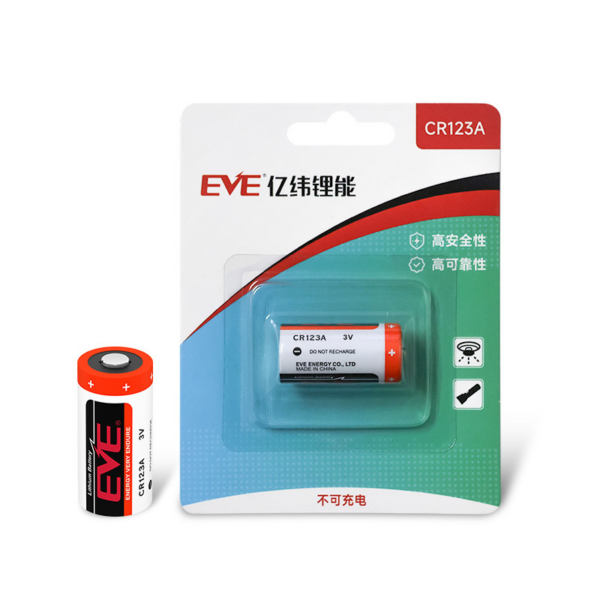 Batterie EVE CR123A Li-MnO₂ 3 V