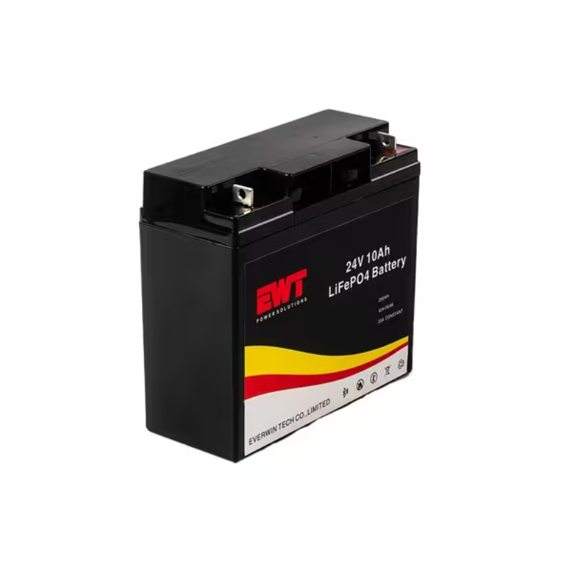 Batterie lithium LiFePO₄ à cycle profond 24 V 10 Ah