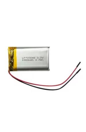 Batterie lithium-polymère de puissance 3,7 V 1000 mAh LiPo 703048