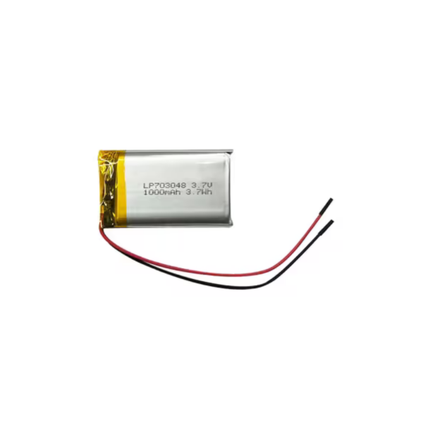 Batterie lithium-polymère de puissance 3,7 V 1000 mAh LiPo 703048