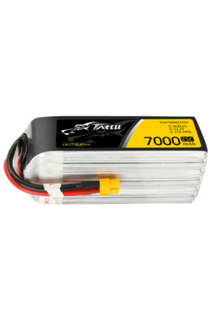 Batterie LiPo Tattu G-Tech 6S 7000 mAh 22,2 V 25C pour drone