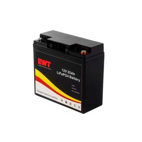 Batterie LiFePO₄ 12 V 25 Ah personnalisée pour UPS et chariot élévateur